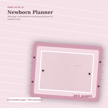 394-page Newborn Planner mockup